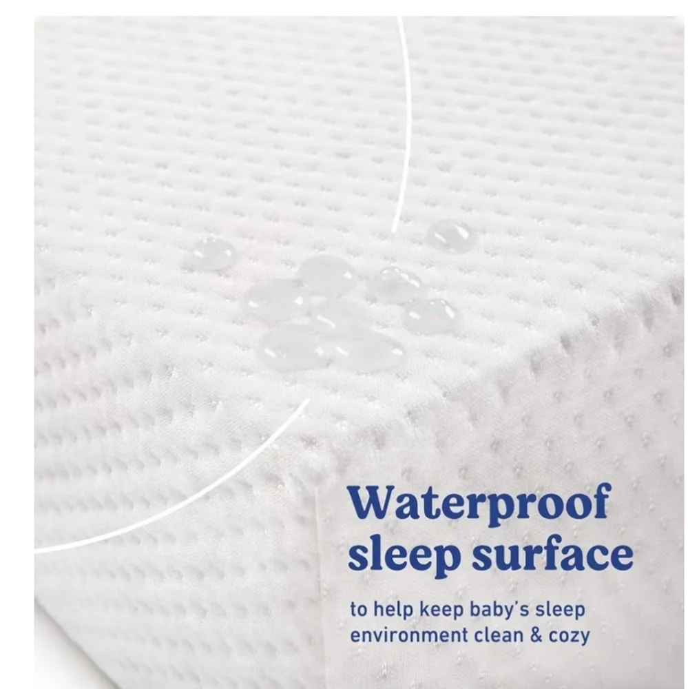 Graco Premium Crib & Toddler Mattress cover Machine-Washable